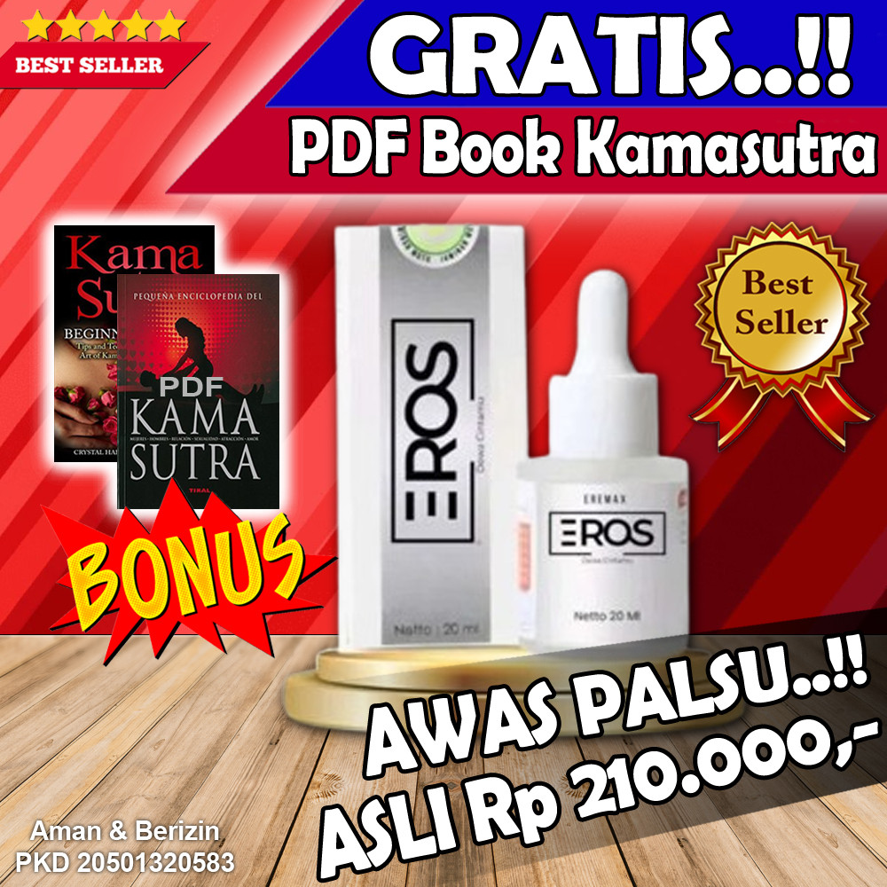 Eros Serum Perkasa Original Dewa Cintamu Tetes paling Ampuh Wangi Parfum Eremax Asli Pria