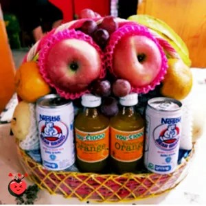 Parsel Buah Mix YC 1000 2 pcs+ BB 2 pcs 3kg