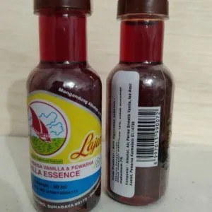 vanila/vanili essence "cap layar"