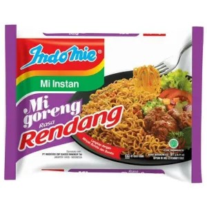 Indomie Mi Goreng Real Meat Rendang 5 x  120g