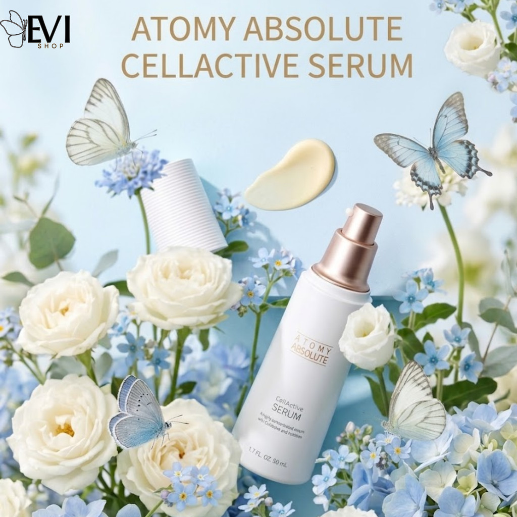 Atomy Absolute Cell Active Serum 50ml | Serum anti aging hadir dengan formula berkonsentrasi tinggi 