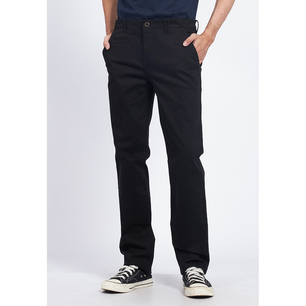 Wrangler Long Pants Chinos Slim CHINO B001 Black