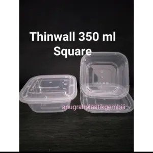 Thinwall 350 ml Square 25 pcs 350ml