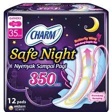 Charm Safe Night 350 Gather 12 pads 350g