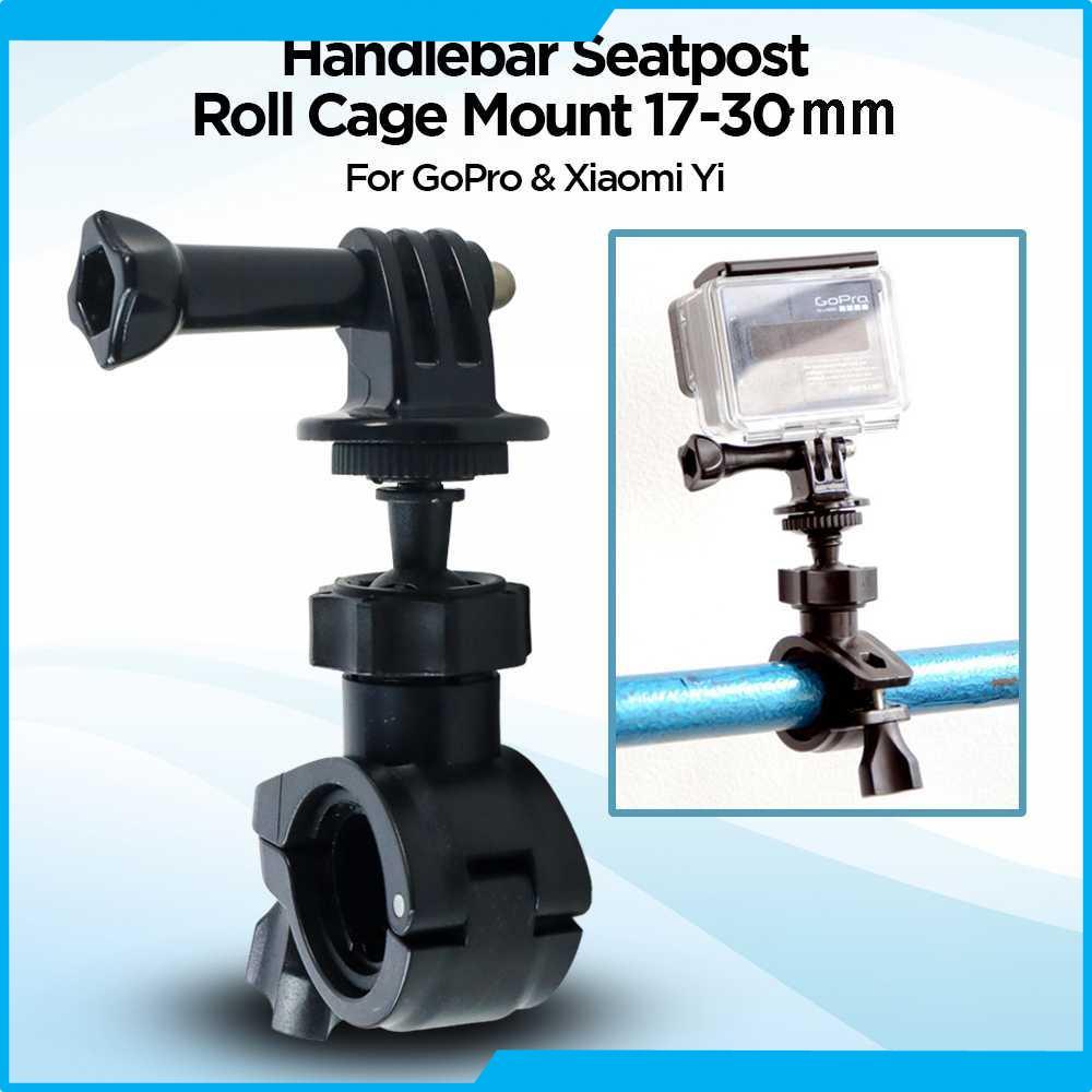 Dudukan Kamera Action Cam Handlebar Sepeda Motor 17-30mm 360 Derajat - XTGP01