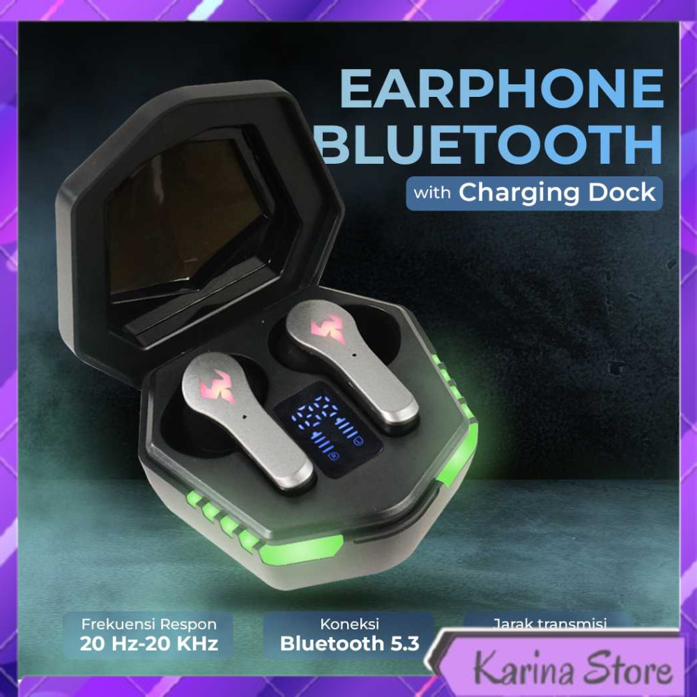 NEOS Earphone Bluetooth 5.3 TWS Earbuds Gaming Surround Sound - N35
