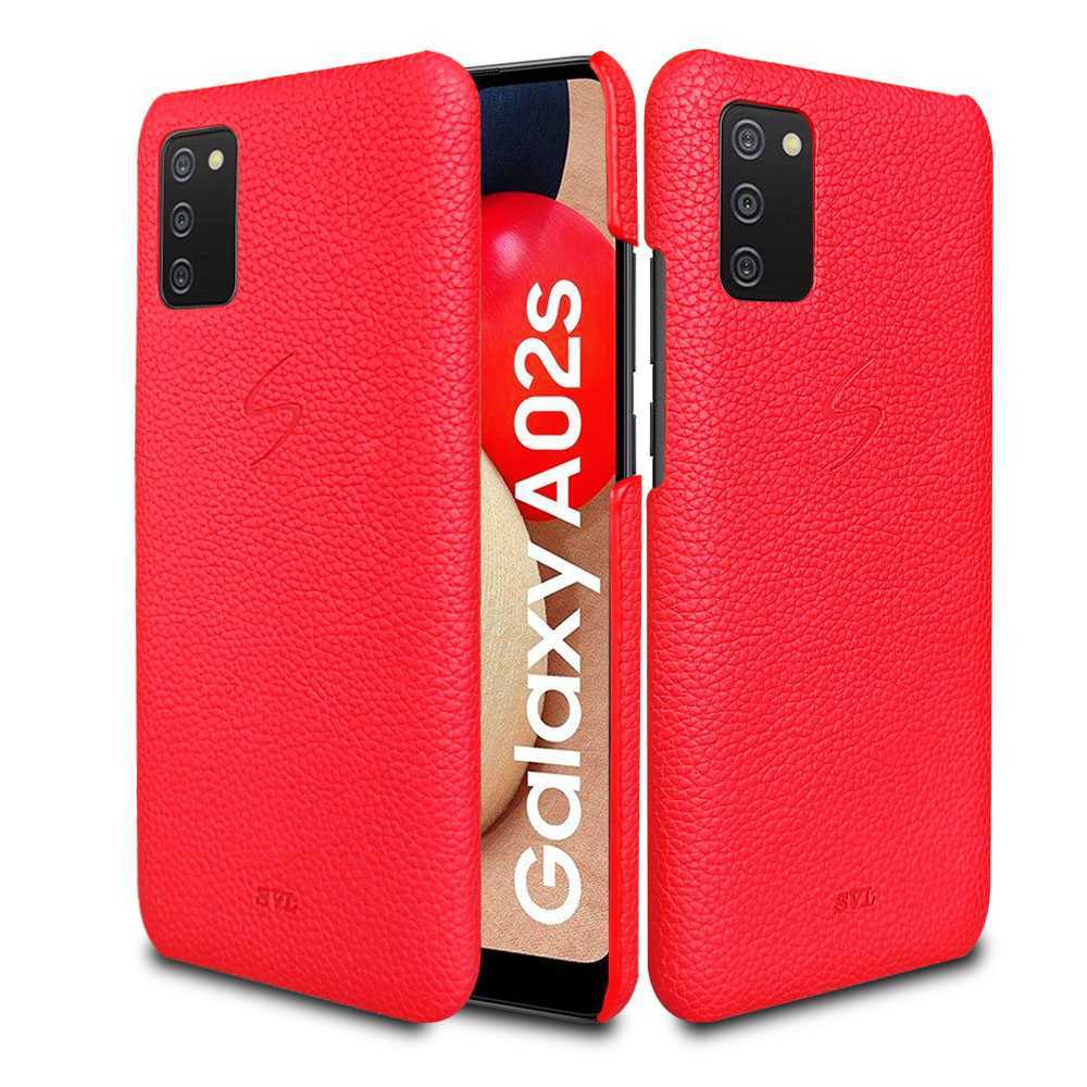 Case Samsung A02S Hardcase Svl Vintage Leather Microfiber