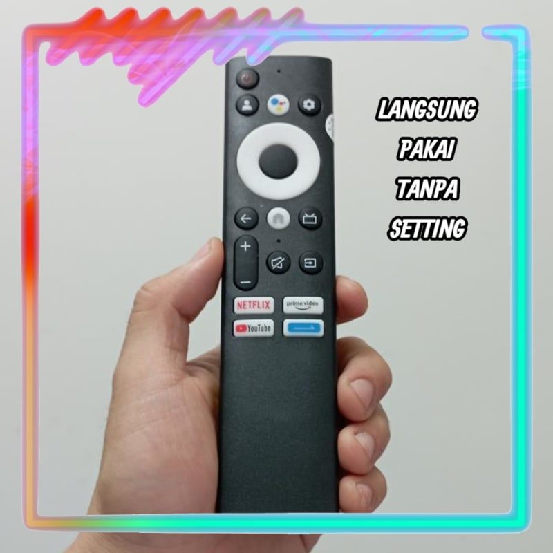 Remot Remote Smart TV Non Voice Universal Tanpa Setting Coocaa Skyworth 43Z65 32Z65 40Z65 50Y65 55Y6