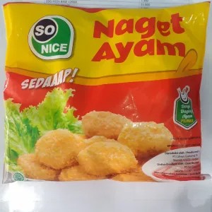 So Nice Nugget Ayam 500Gr