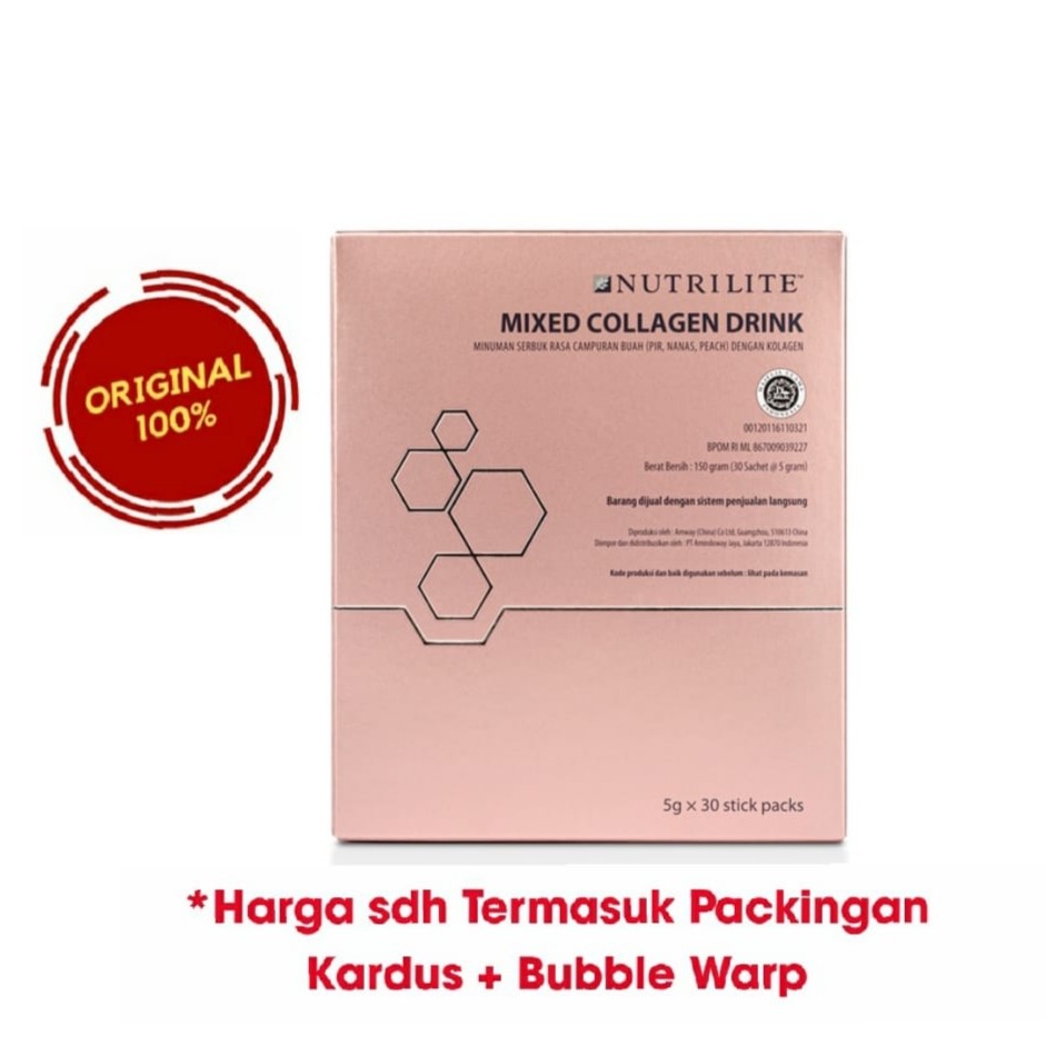 Nutrilite Mixed Collagen Drink  exp 2026 minuman collagen Amway 100% asli (022)