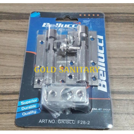 Grendel BELLUCCI 2" inch / Slot Jendela Pintu Bellucci 2 inch