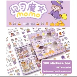 stiker momo ungu 1 pack