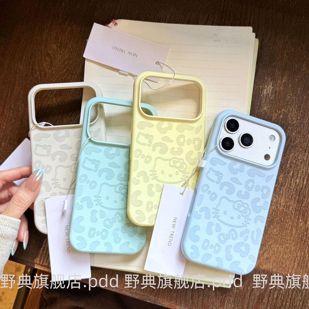 Terbaru Silikon Hello Kitty Bermotif Macan Tutul Case Realme C85 Pro Note 70 C75X C71 C75 Note 60 No