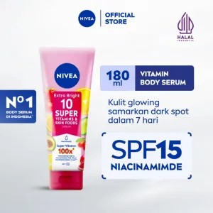 Handbody Nivea Extra Bright 10 Super