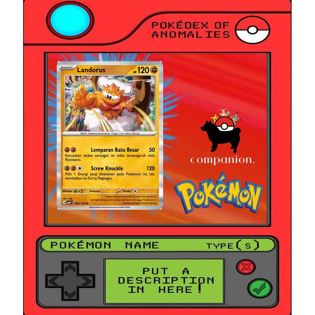 Landorus - MA4 - 066/123 - ID