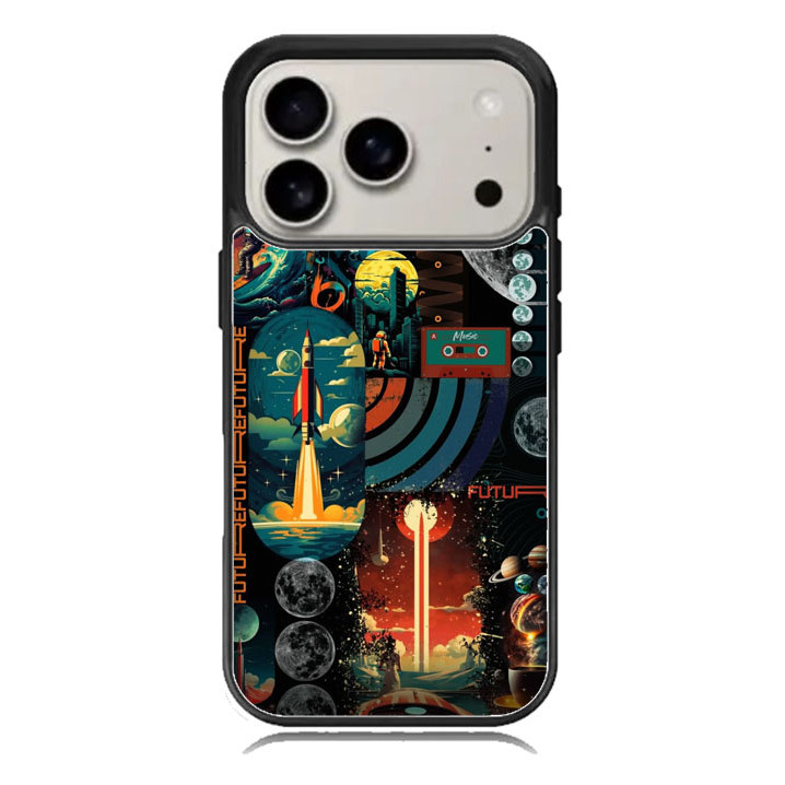 Casing HP Bahan TPU untuk iPhone 17 16 15 14 3 12 11 Mini Plus Pro Max Nasa RK238
