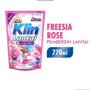 SOKLIN LANTAI FREESIA ROSE 770 ML