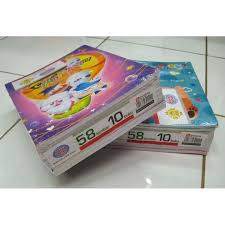 BUKU TULIS SEKOLAH 1 PACK ISI 10 PCS