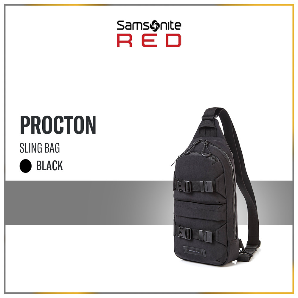 Samsonite Red Label Procton Sling Bag - Black