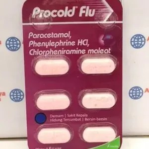 Procold Flu Tablet Obat Flu 100g