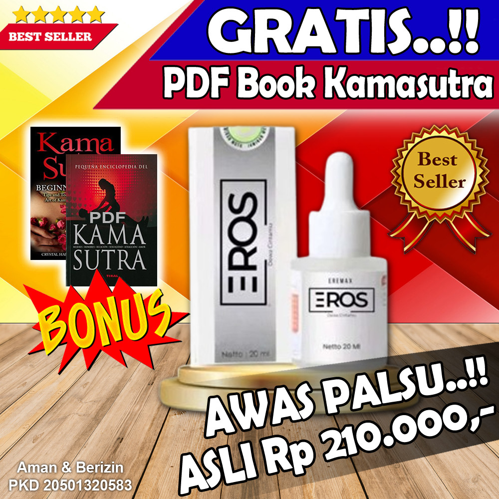 Eros Serum Perkasa Original Dewa Cintamu Tetes Pria Eremax Asli Wangi Parfum terbukti Ampuh