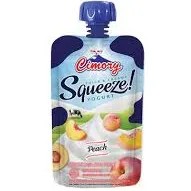 CIMORY YOGURT SQUEEZE PEACH 120 GR