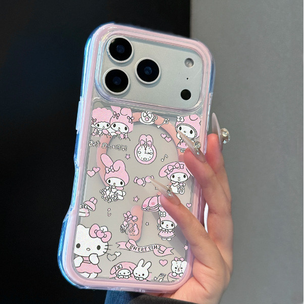 Mewah Sanrio Trendy Casing Iphone 17 Pro Max 13 Pro Max15 Plus 15 Pro Max 11 14 Pro Max 13 Pro Max 1