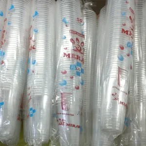 gelas ukuran Oz 22 merk merak