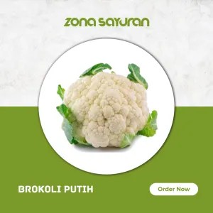 Brokoli Putih Segar 500g