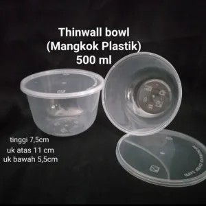 Thinwall bowl 500 ml ROUND BOWL 500ml