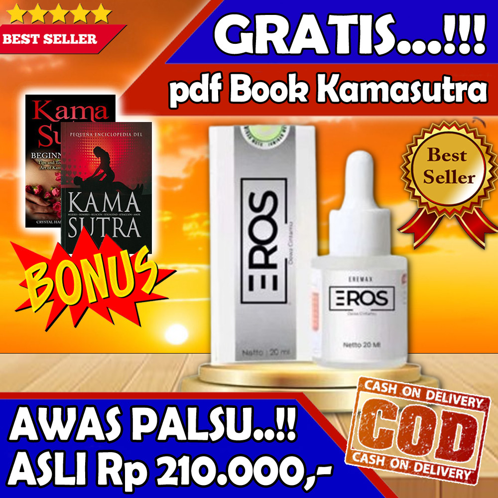 Eros Tetes Pria Perkasa Original Dewa Cintamu terbukti Ampuh Wangi Parfum Serum Eremax Asli