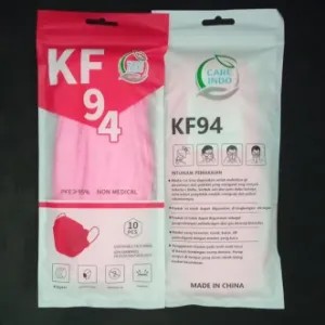 Masker KF 94 Pink