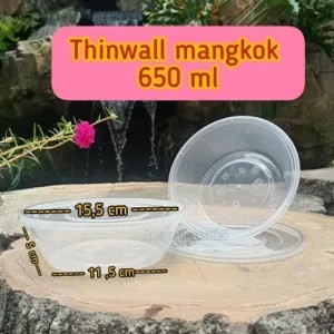 Thinwall mangkok 650 ml ROUND 650ml