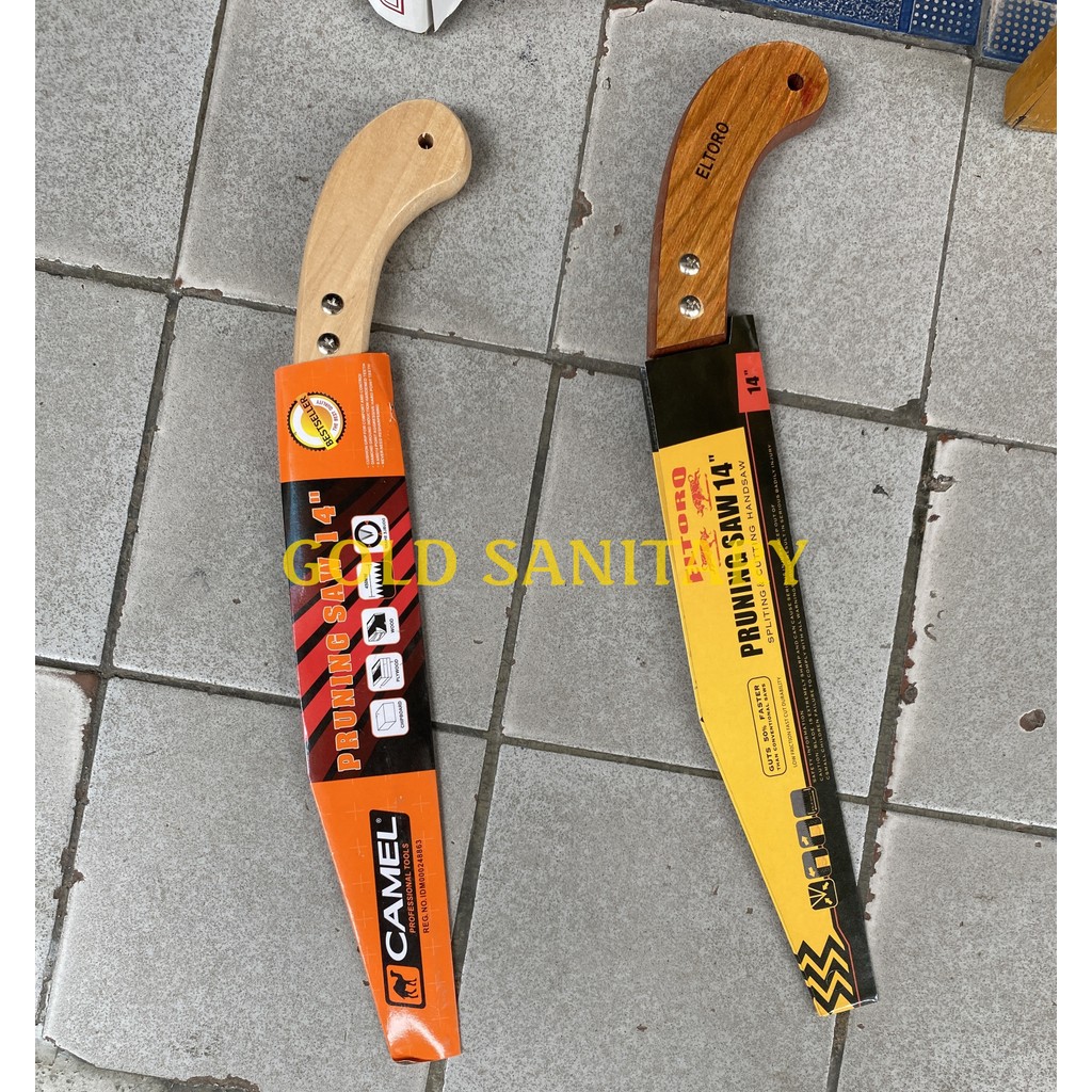 ELTORO Gergaji Lengkung - SARUNG KOPI KEBUN Kayu ELTORO 14" inch