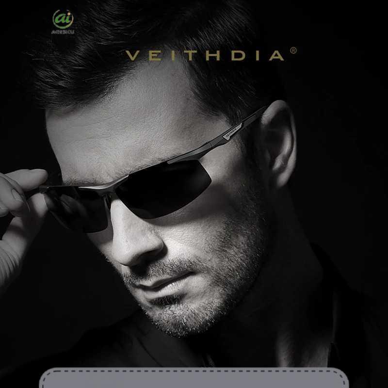 VEITHDIA Kacamata Retro UV400 Polarized Sunglasses - 6562