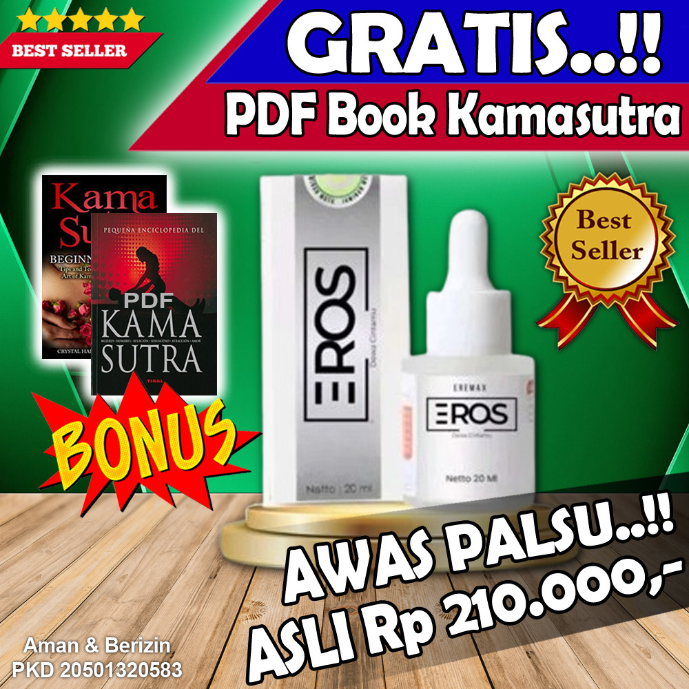Eros Serum Perkasa Original paling Ampuh Dewa Cintamu Tetes Wangi Parfum Eremax Asli Pria