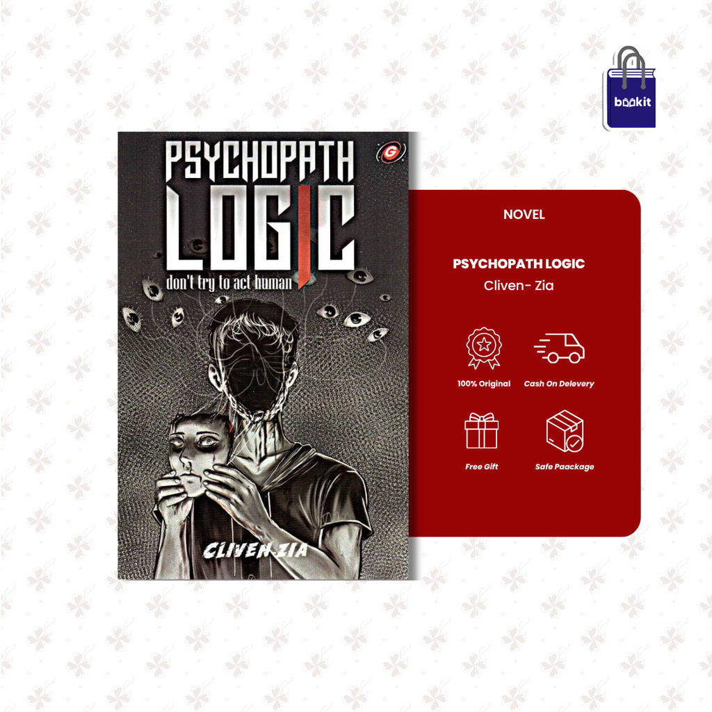 Bookit Store | Novel - Psychopath Logic by Cliven- Zia