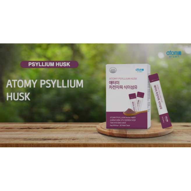 ATOMY PSYLLIUM HUSK 50 Sachet | Serat Alami untuk Diet & Pencernaan