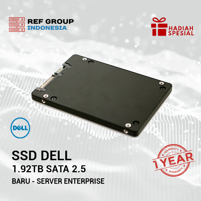 SSD Server Enterprise DELL 1.92TB SATA 2.5" BARU BERGARANSI