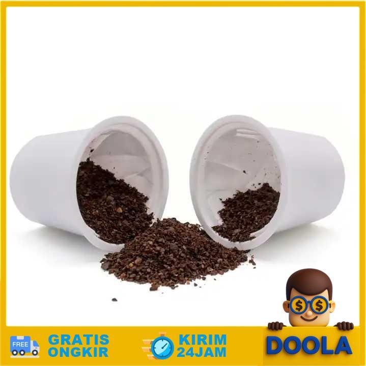 Doola Filter Saringan Kopi Kapsul with K-Cup 100 PCS - KC45