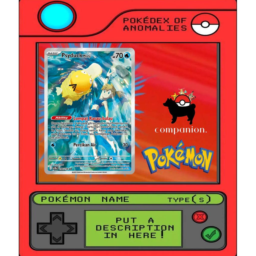 Psyduck Misty - sv10s - 144/138 - ID