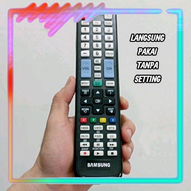 Remot Remote LCD LED TV Pengganti Tanpa Setting Samsung BN59-01041A AA59-00465A AA59-00818A (LANGSUN
