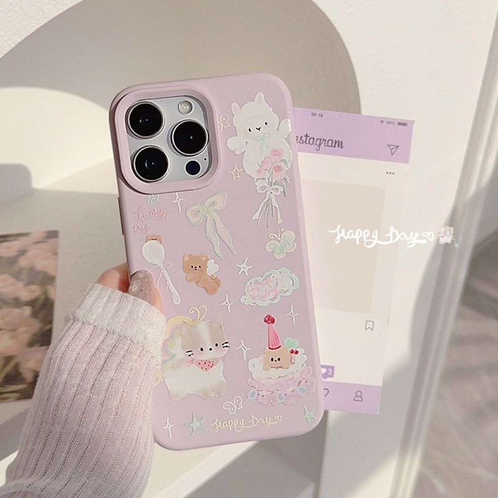 [Case Infinity] Romantis Gadis Casing Hp Redmi 15 15C 13X 13 A5 Note 14 4G 5G 13C Lucu Silicone Terb