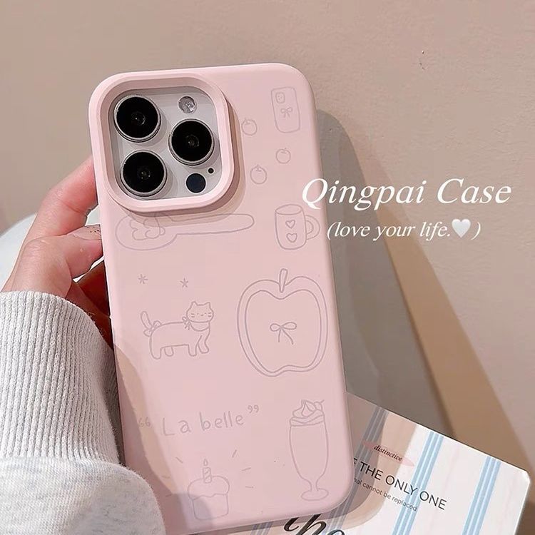 Korea Cewek Beruang Casing Hp Iphone 17 Pro Max 11 13 15 14 12 16 Plus Casing