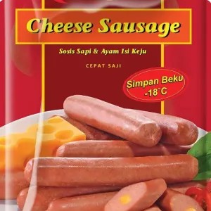 fiesta cheese sauge sosis sapi isi keju 300 gram