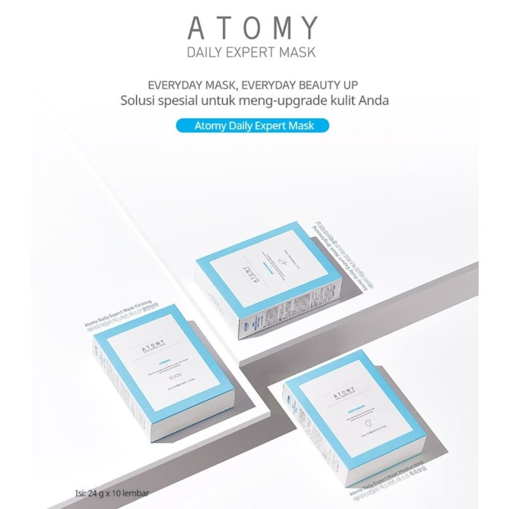 Atomy Daily Expert Mask Masker Wajah Aman dipakai Setiap Hari