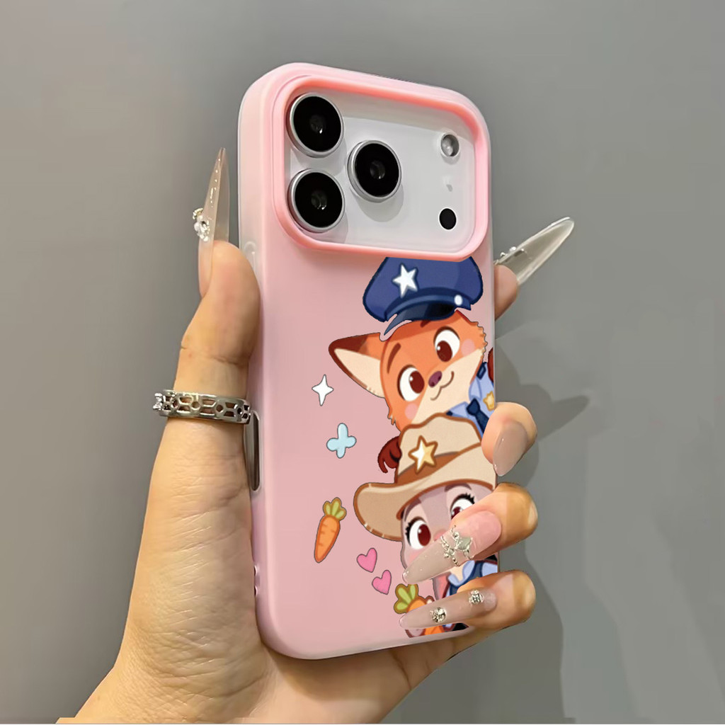 Kartun 2 In 1 Lucu Case Iphone 17 Pro Max 13 11 15 14 12 Pro 16 Plus 16 Pro Max Case