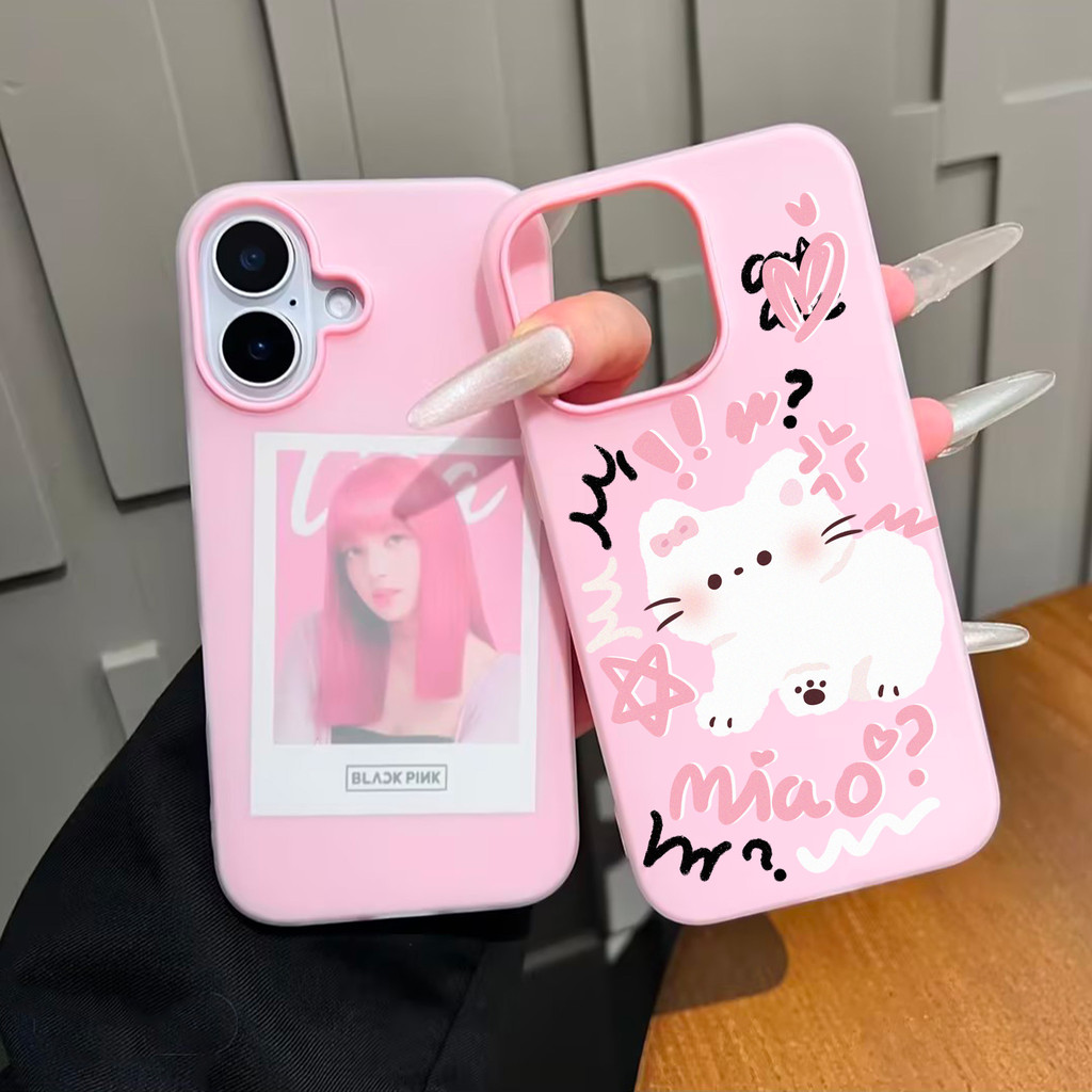 Lucu 2 In 1 Kucing Case Iphone 17 Pro Max 13 11 15 14 16 Plus 12 Pro 16 Pro Max Case