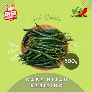 Cabe Hijau Keriting 500g