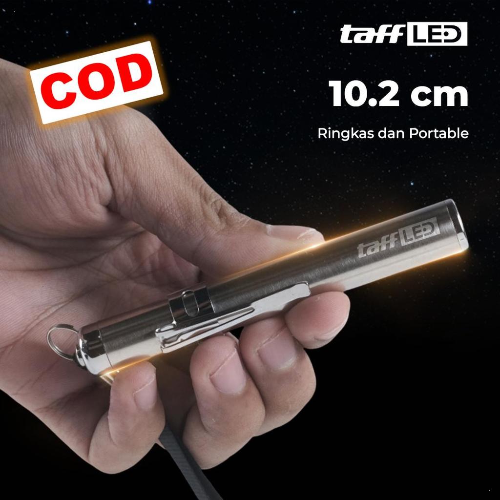 Senter LED Mini Portable Terang Senter Kecil Genggam Lampu Darurat Outdoor Camping Serbaguna